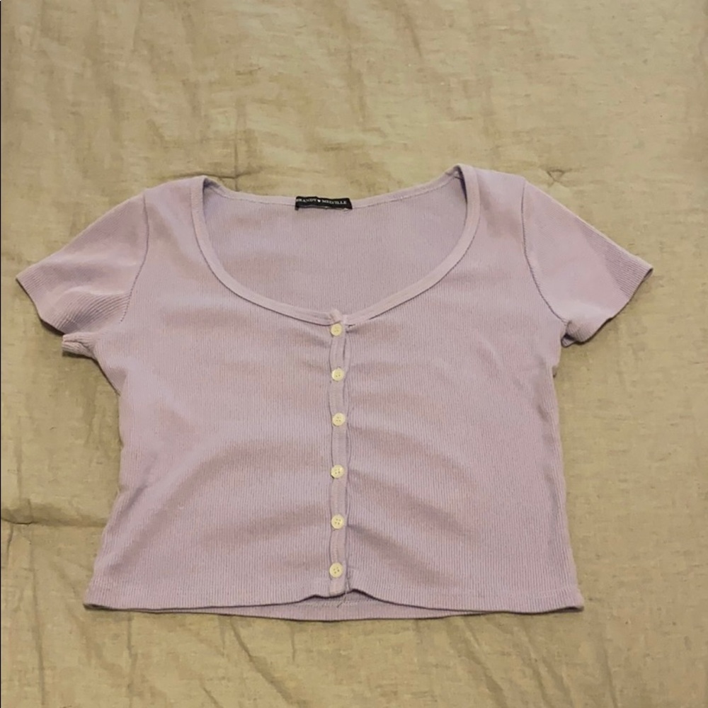Brandy Melville purple zelly top (on hold)